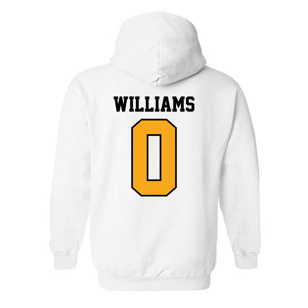 VCU - NCAA Women's Basketball : Tyrielle Williams - Sports Shersey Hooded Sweatshirt-1