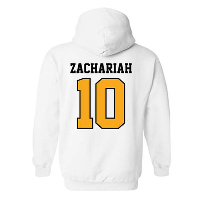 VCU - NCAA Women's Basketball : Ann Zachariah - Sports Shersey Hooded Sweatshirt-1