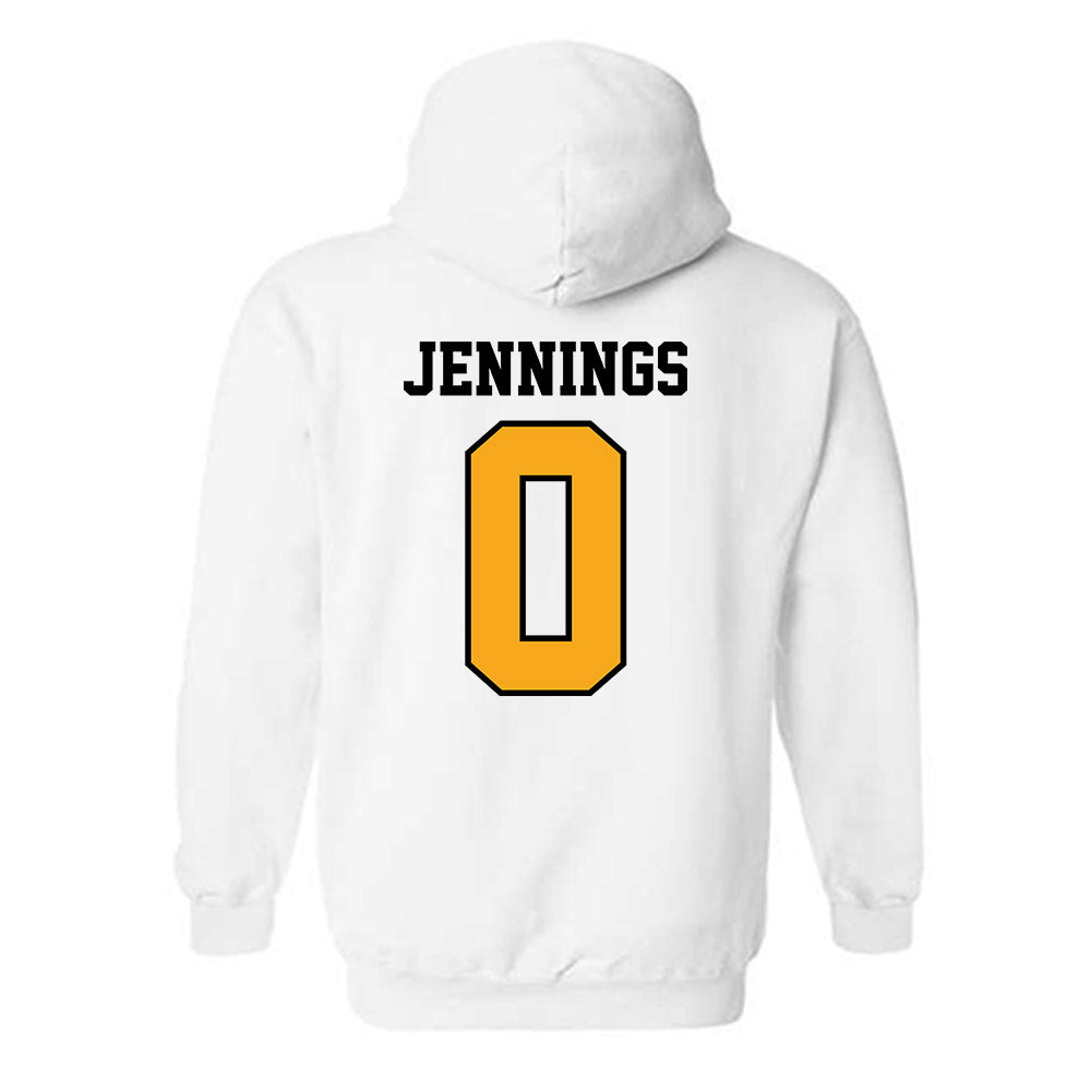 VCU - NCAA Men's Basketball : Brandon Jennings - Sports Shersey Hooded Sweatshirt-1