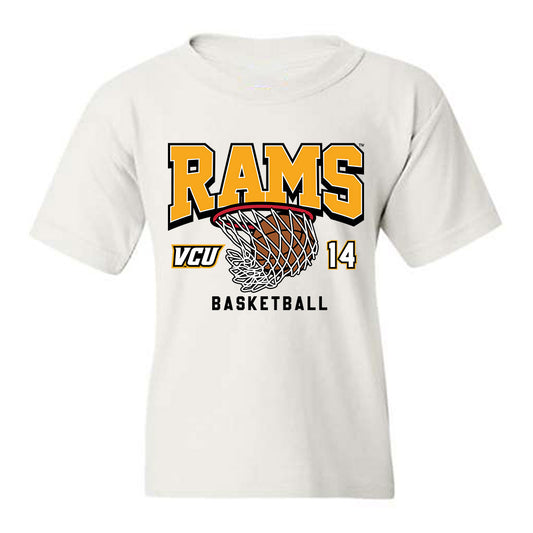 VCU - NCAA Men's Basketball : Jordan Tillery - Sports Shersey Youth T-Shirt-0