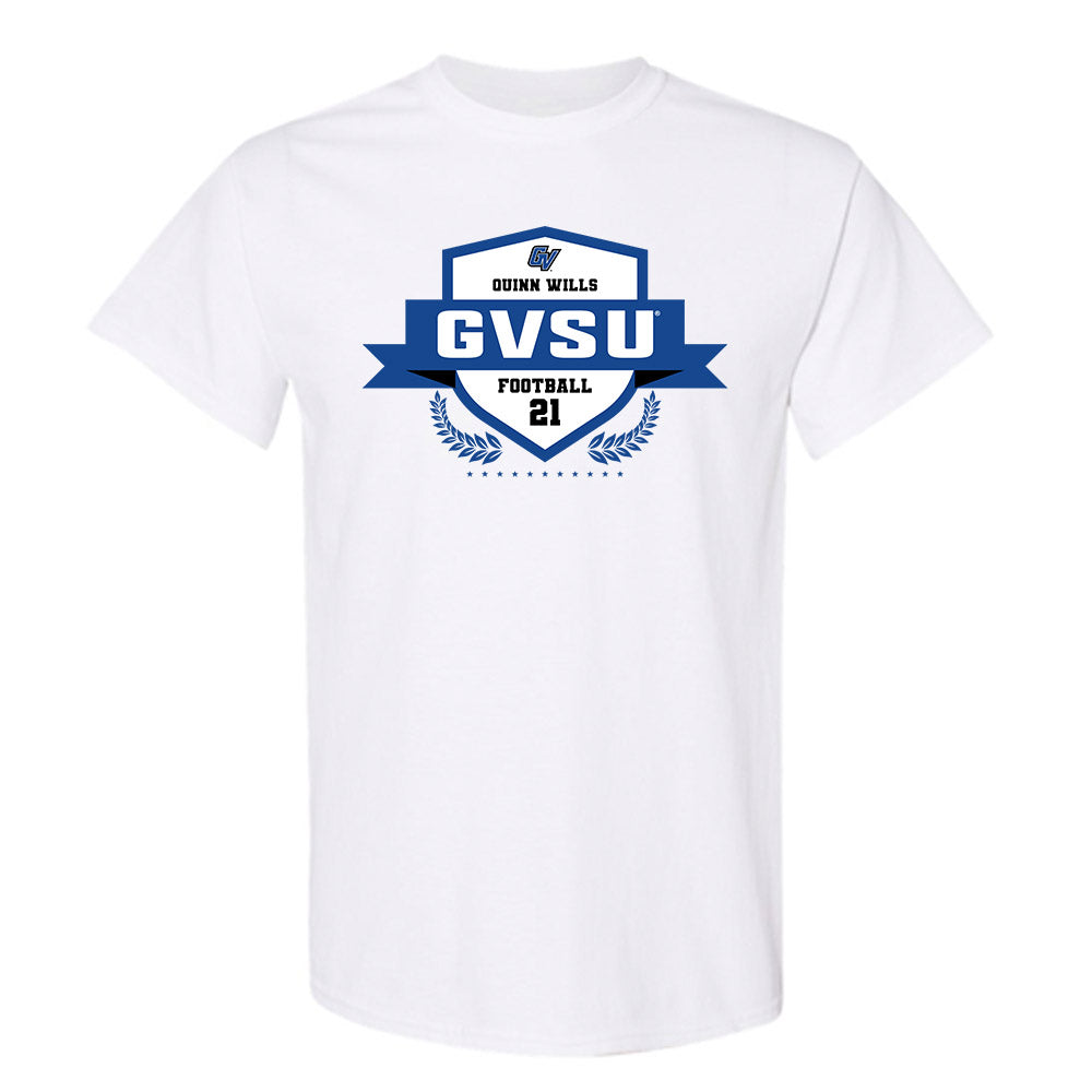 Grand Valley - NCAA Football : Quinn Wills - Classic Fashion Shersey T-Shirt-0
