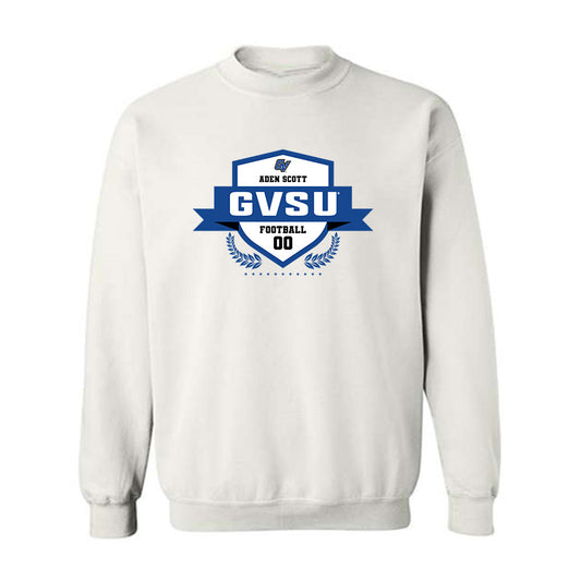 Grand Valley - NCAA Football : Aden Scott - Classic Fashion Shersey Crewneck Sweatshirt-0