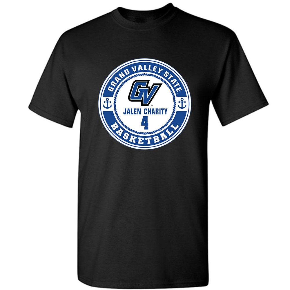 Grand Valley - NCAA Men's Basketball : Jalen Charity - Classic Fashion Shersey T-Shirt