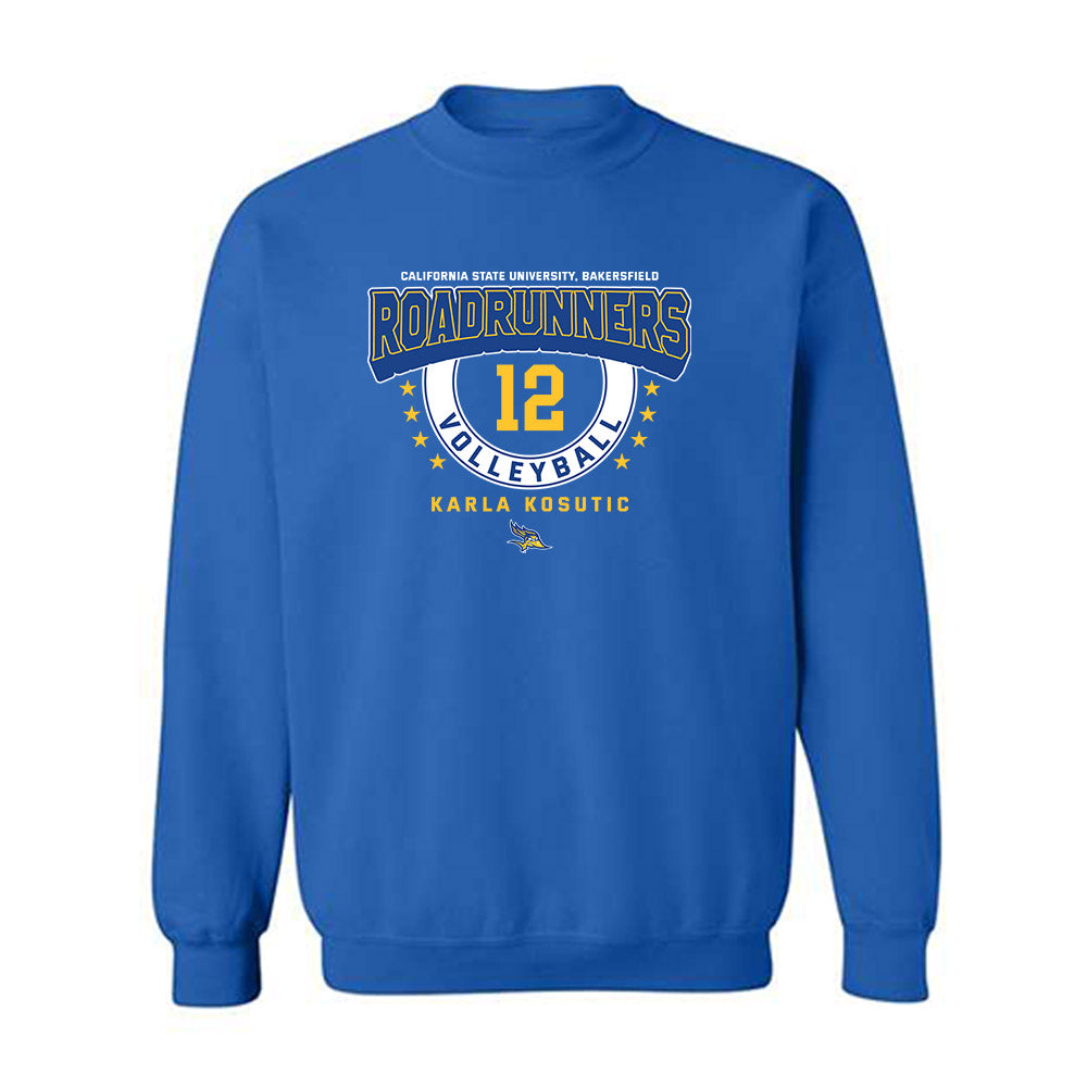 CSU Bakersfield - NCAA Women's Volleyball : Karla Kosutic - Classic Fashion Shersey Crewneck Sweatshirt-0