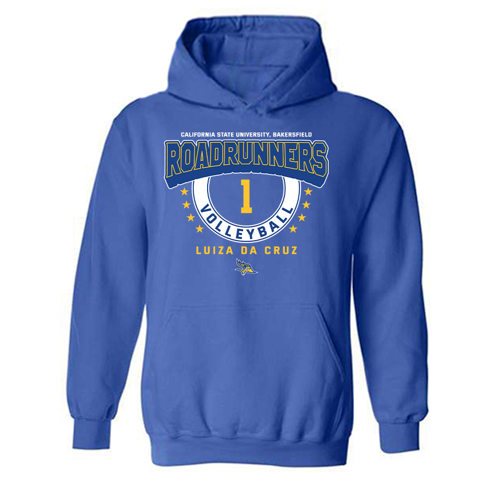CSU Bakersfield - NCAA Women's Volleyball : Luiza da Cruz - Classic Fashion Shersey Hooded Sweatshirt-0
