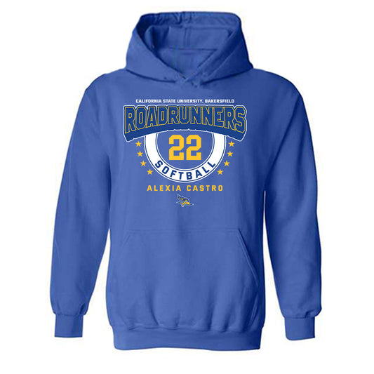 CSU Bakersfield - NCAA Softball : Alexia Castro - Classic Fashion Shersey Hooded Sweatshirt-0