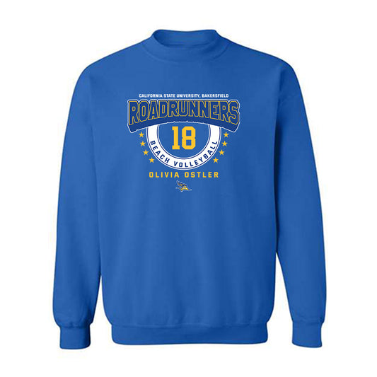 CSU Bakersfield - NCAA Beach Volleyball : Olivia Ostler - Classic Fashion Shersey Crewneck Sweatshirt-0