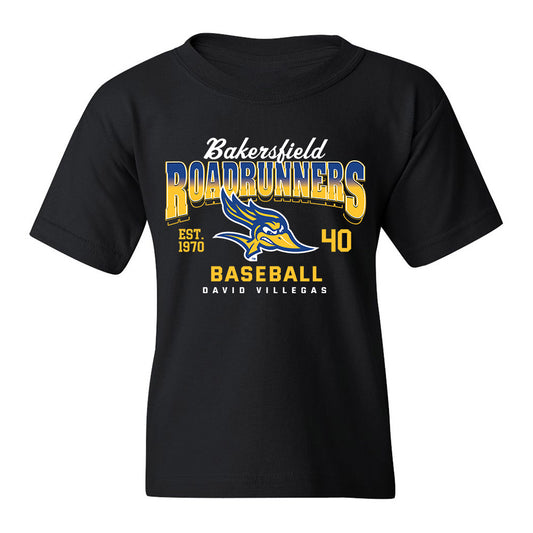 CSU Bakersfield - NCAA Baseball : David Villegas - Classic Fashion Shersey Youth T-Shirt