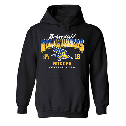 CSU Bakersfield - NCAA Women's Soccer : Savannah Alviso - Classic Fashion Shersey Hooded Sweatshirt-0