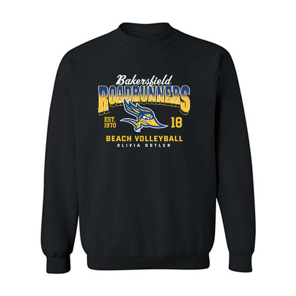 CSU Bakersfield - NCAA Beach Volleyball : Olivia Ostler - Classic Fashion Shersey Crewneck Sweatshirt-0