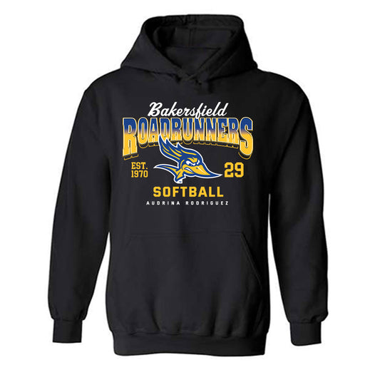 CSU Bakersfield - NCAA Softball : Audrina Rodriguez - Classic Fashion Shersey Hooded Sweatshirt-0
