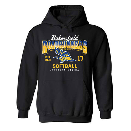 CSU Bakersfield - NCAA Softball : Jocelynn Molina - Classic Fashion Shersey Hooded Sweatshirt-0