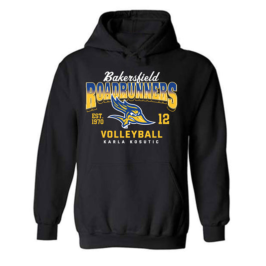 CSU Bakersfield - NCAA Women's Volleyball : Karla Kosutic - Classic Fashion Shersey Hooded Sweatshirt-0