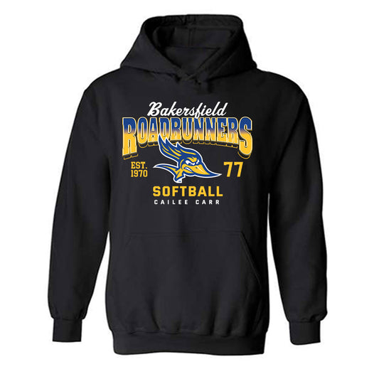 CSU Bakersfield - NCAA Softball : Cailee Carr - Classic Fashion Shersey Hooded Sweatshirt-0