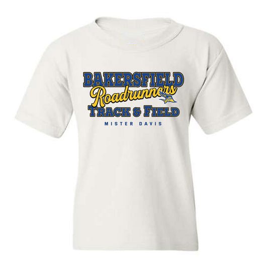 CSU Bakersfield - NCAA Men's Track & Field : Mister Davis - Classic Fashion Shersey Youth T-Shirt