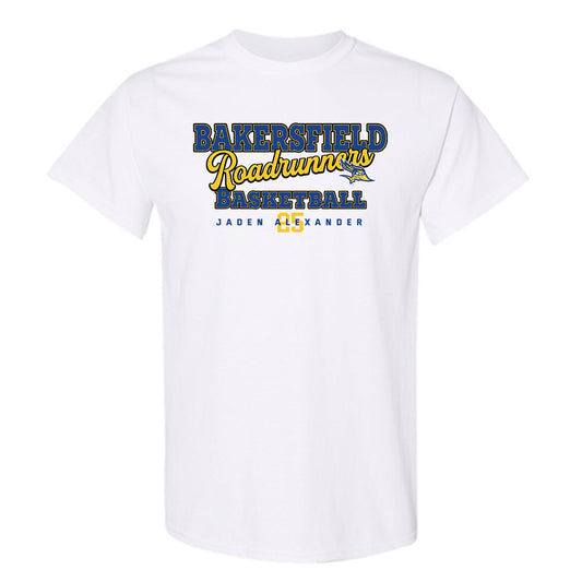 CSU Bakersfield - NCAA Men's Basketball : Jaden Alexander - Classic Fashion Shersey T-Shirt-0