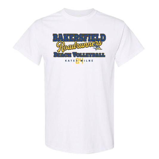 CSU Bakersfield - NCAA Beach Volleyball : Katey Milne - Classic Fashion Shersey T-Shirt-0