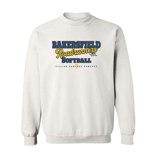 CSU Bakersfield - NCAA Softball : Jillian Sanchez Sanchez - Classic Fashion Shersey Crewneck Sweatshirt