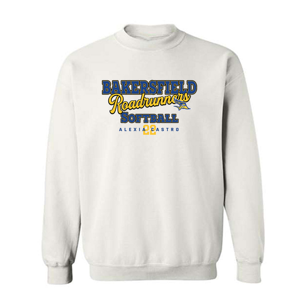 CSU Bakersfield - NCAA Softball : Alexia Castro - Classic Fashion Shersey Crewneck Sweatshirt-0
