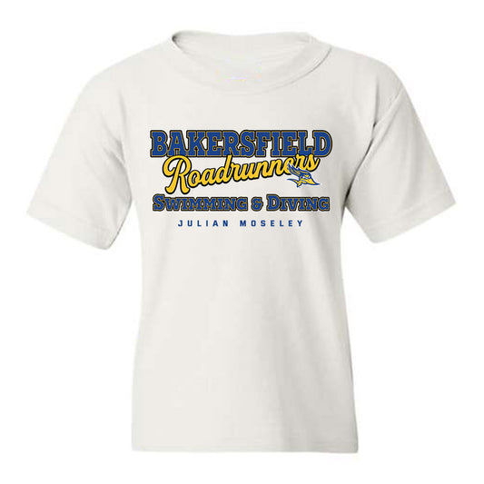 CSU Bakersfield - NCAA Men's Swimming & Diving : Julian Moseley - Youth T-Shirt Classic Fashion Shersey