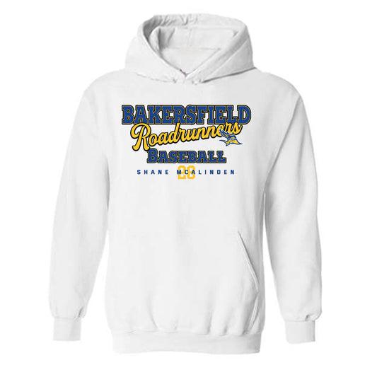CSU Bakersfield - NCAA Baseball : Shane McAlinden - Classic Fashion Shersey Hooded Sweatshirt-0