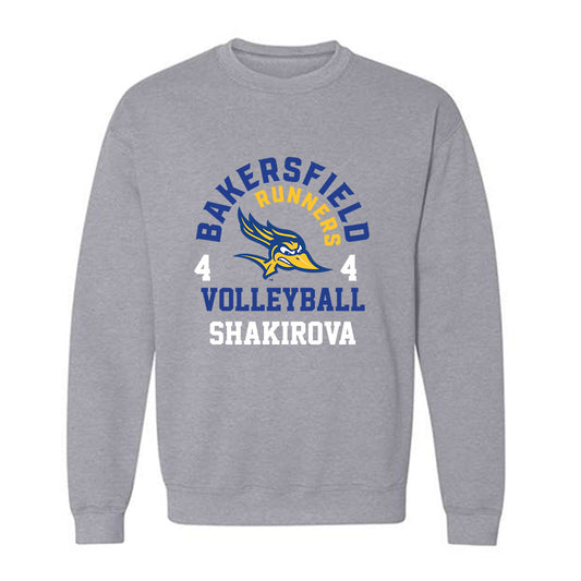 CSU Bakersfield - NCAA Women's Volleyball : Agnes Shakirova - Classic Fashion Shersey Crewneck Sweatshirt-0