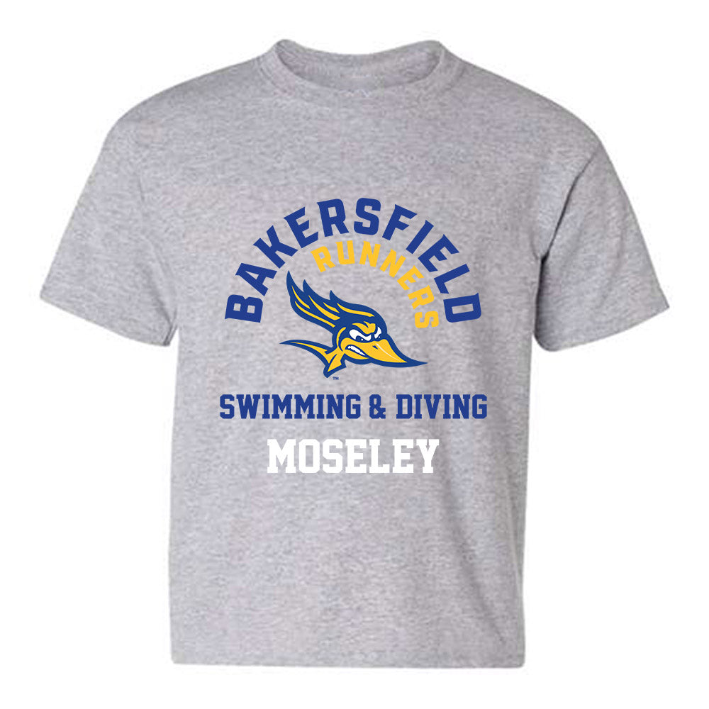 CSU Bakersfield - NCAA Men's Swimming & Diving : Julian Moseley - Classic Fashion Shersey Youth T-Shirt-0
