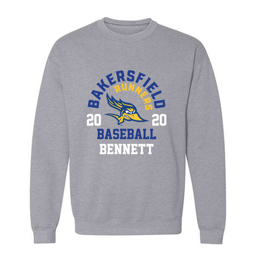 CSU Bakersfield - NCAA Baseball : Elgin Bennett - Classic Fashion Shersey Crewneck Sweatshirt-0