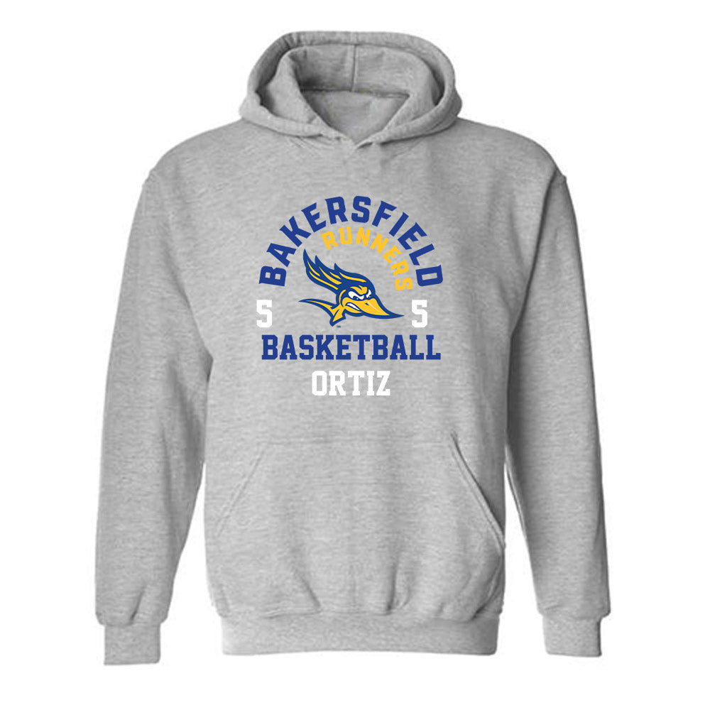 CSU Bakersfield - NCAA Women's Basketball : Nseije Ortiz - Classic Fashion Shersey Hooded Sweatshirt-0