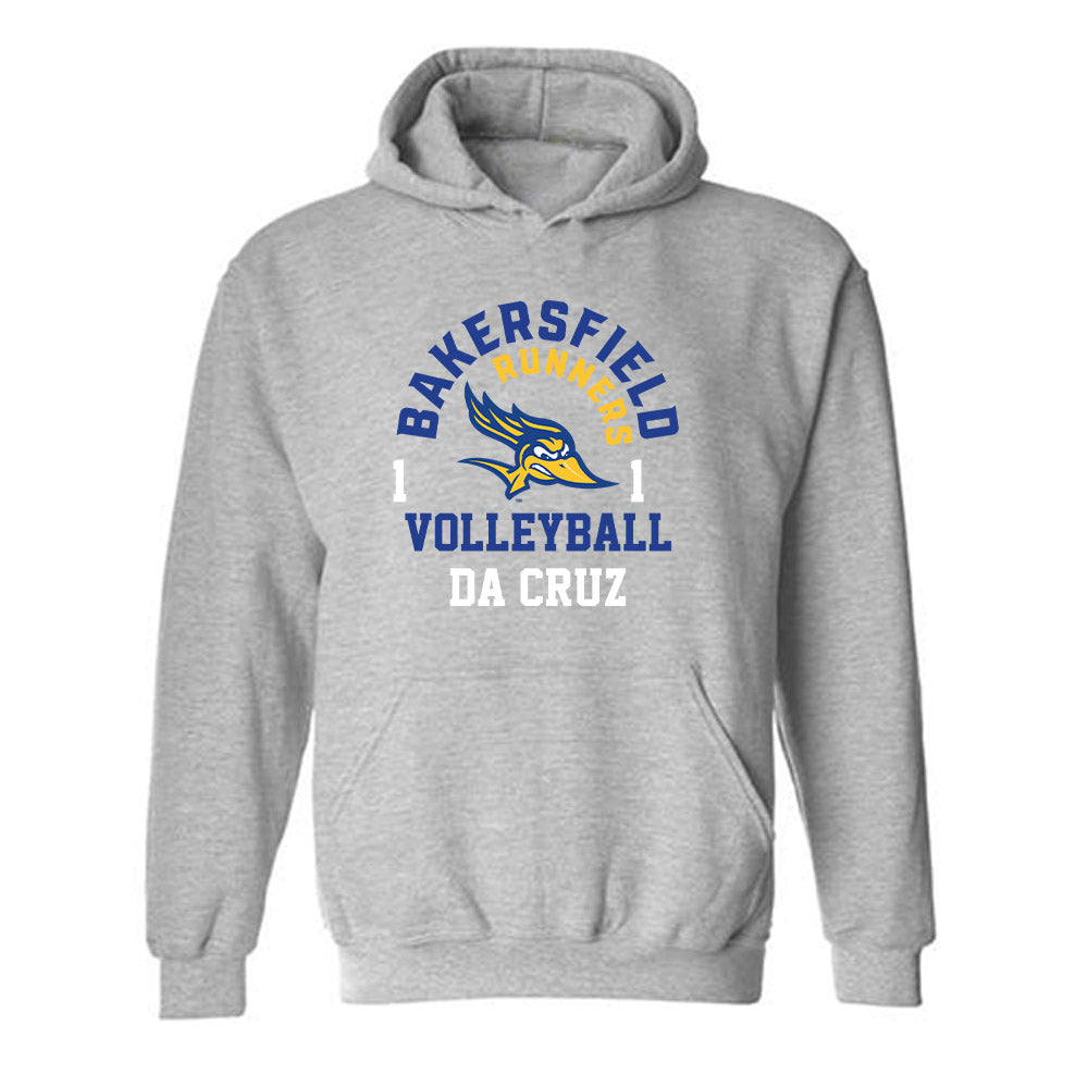 CSU Bakersfield - NCAA Women's Volleyball : Luiza da Cruz - Classic Fashion Shersey Hooded Sweatshirt-0