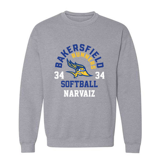 CSU Bakersfield - NCAA Softball : Mari Narvaiz - Classic Fashion Shersey Crewneck Sweatshirt-0