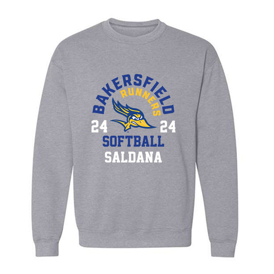 CSU Bakersfield - NCAA Softball : Cedes Saldana - Classic Fashion Shersey Crewneck Sweatshirt-0