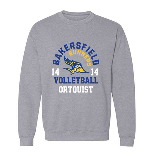 CSU Bakersfield - NCAA Women's Volleyball : Sophia Ortquist - Classic Fashion Shersey Crewneck Sweatshirt-0