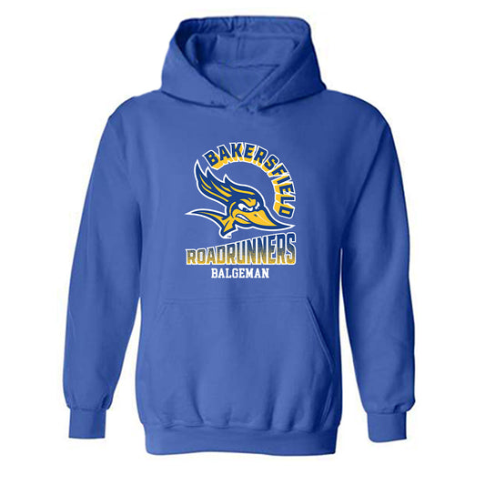 CSU Bakersfield - NCAA Men's Track & Field : Tyler Balgeman - Classic Fashion Shersey Hooded Sweatshirt
