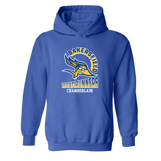 CSU Bakersfield - NCAA Men's Swimming & Diving : Justin Chamberlain - Classic Fashion Shersey Hooded Sweatshirt