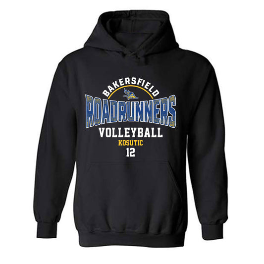 CSU Bakersfield - NCAA Women's Volleyball : Karla Kosutic - Classic Fashion Shersey Hooded Sweatshirt-0