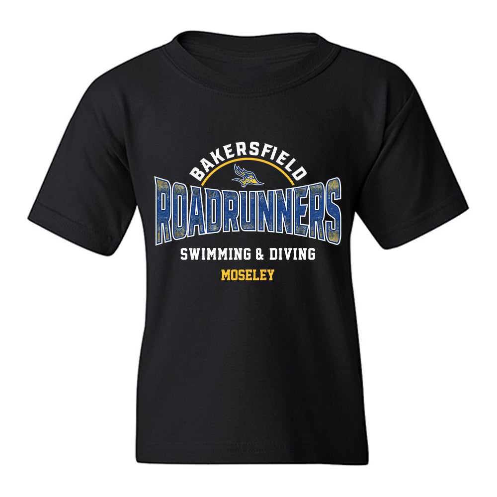 CSU Bakersfield - NCAA Men's Swimming & Diving : Julian Moseley - Classic Fashion Shersey Youth T-Shirt-0