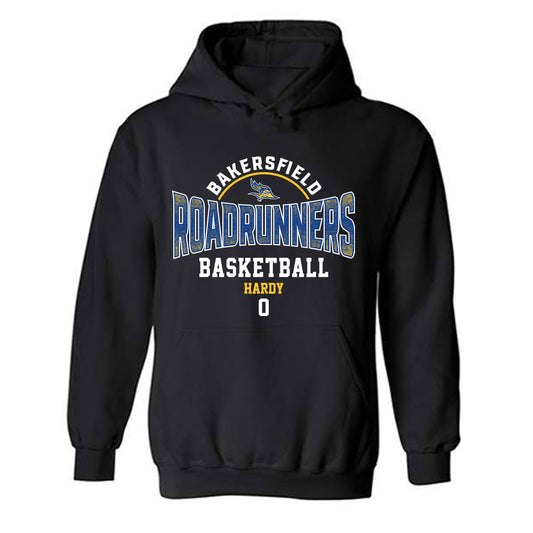 CSU Bakersfield - NCAA Men's Basketball : Cj Hardy - Classic Fashion Shersey Hooded Sweatshirt-0