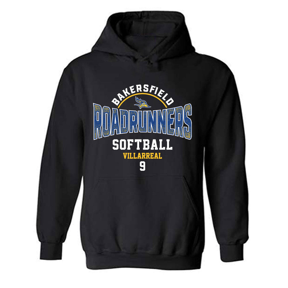 CSU Bakersfield - NCAA Softball : Maya villarreal Villarreal - Classic Fashion Shersey Hooded Sweatshirt-0