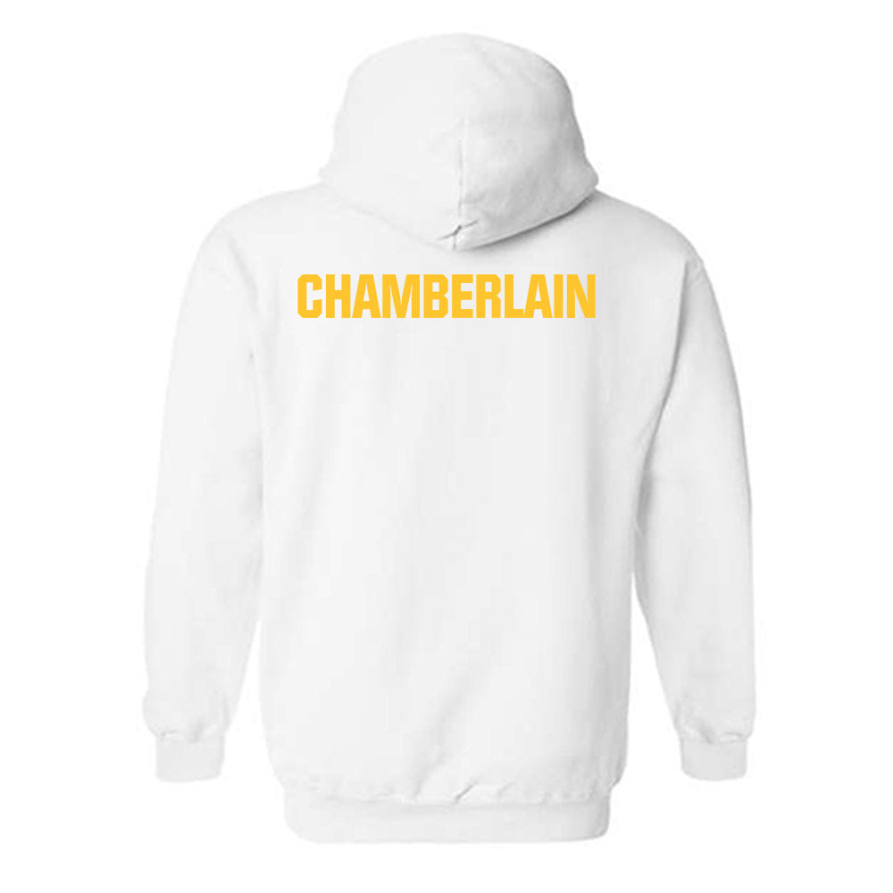 CSU Bakersfield - NCAA Men's Swimming & Diving : Justin Chamberlain - Classic Shersey Hooded Sweatshirt-1