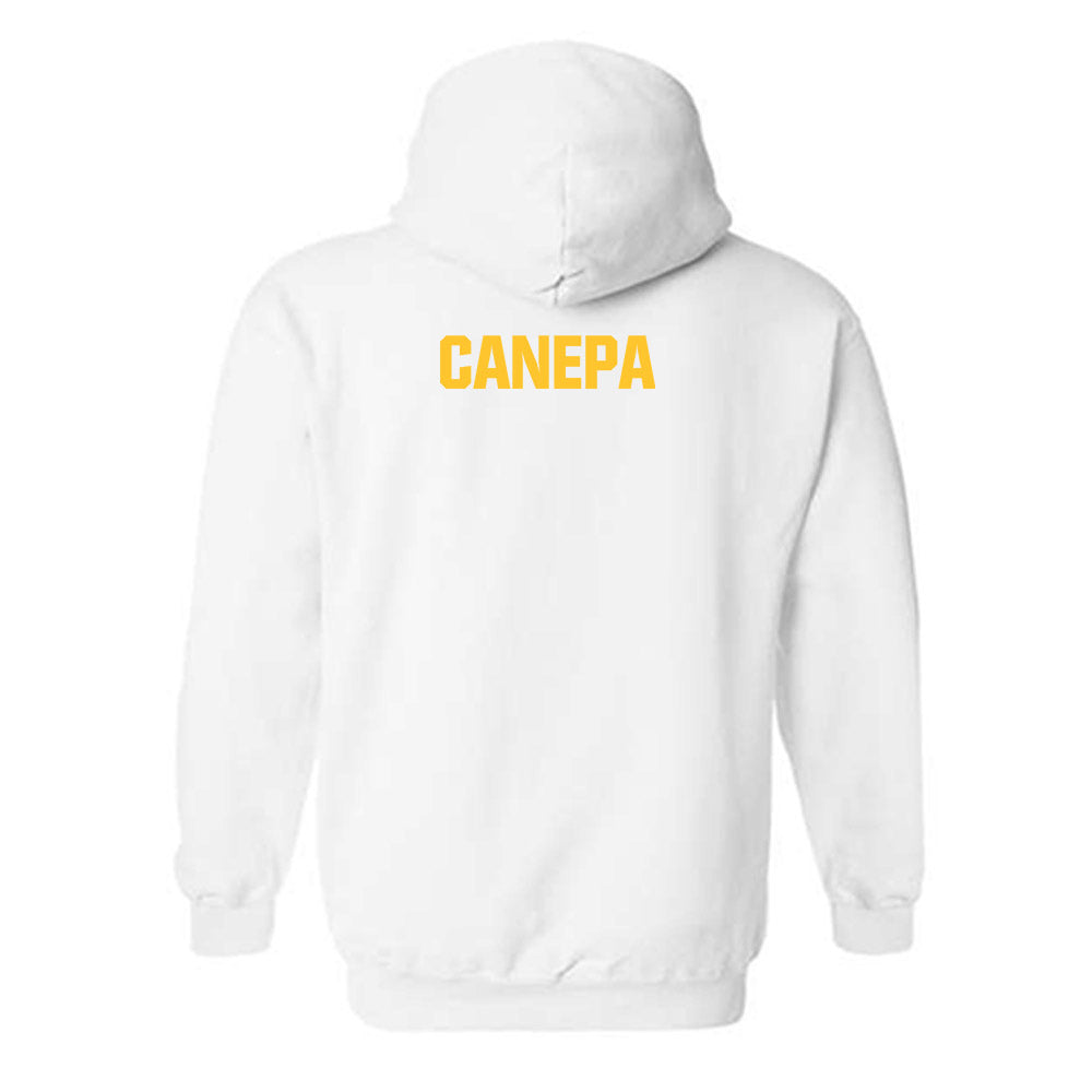 CSU Bakersfield - NCAA Women's Golf : Emilee Canepa - Classic Shersey Hooded Sweatshirt-1