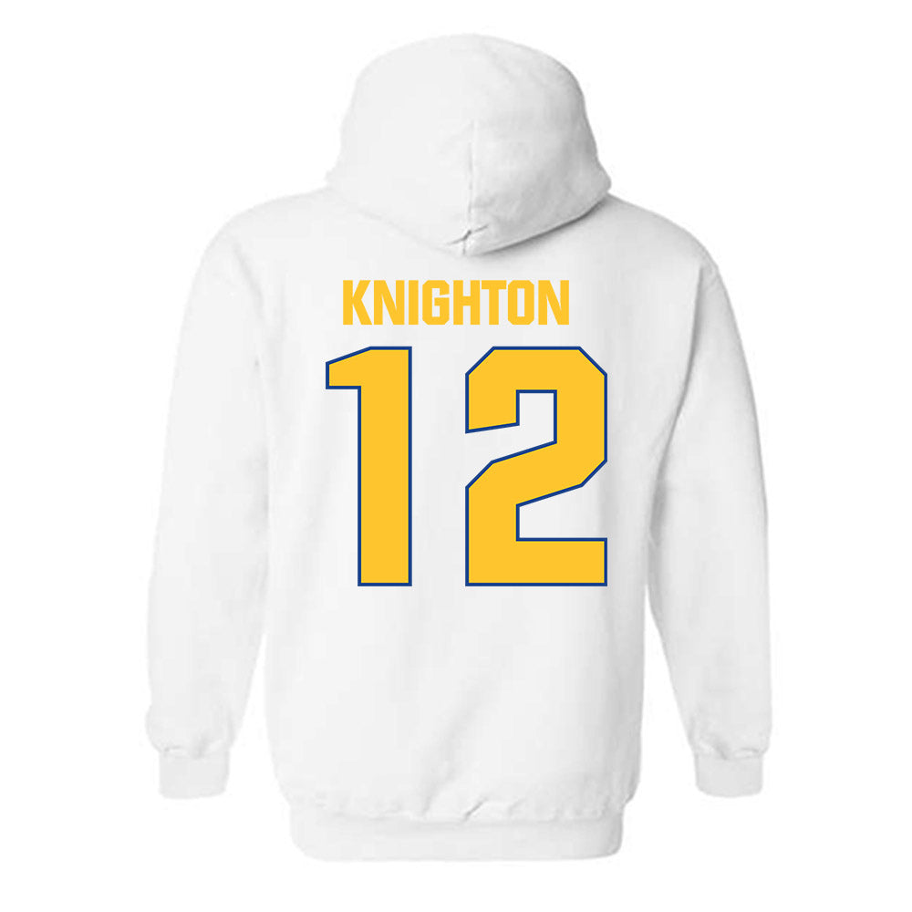 CSU Bakersfield - NCAA Men's Soccer : Justin Knighton - Classic Shersey Hooded Sweatshirt-1
