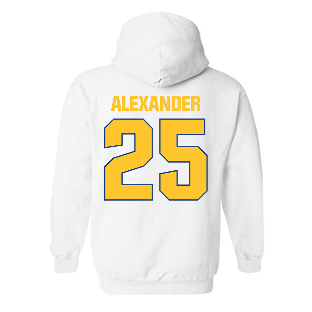 CSU Bakersfield - NCAA Men's Basketball : Jaden Alexander - Classic Shersey Hooded Sweatshirt-1