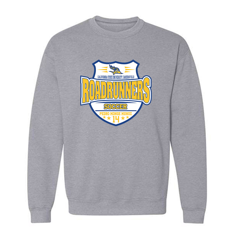 CSU Bakersfield - NCAA Men's Soccer : Pedro Monge munoz - Crewneck Sweatshirt Classic Shersey