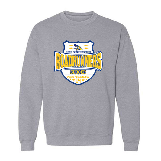 CSU Bakersfield - NCAA Men's Soccer : Pedro Monge munoz - Crewneck Sweatshirt Classic Shersey