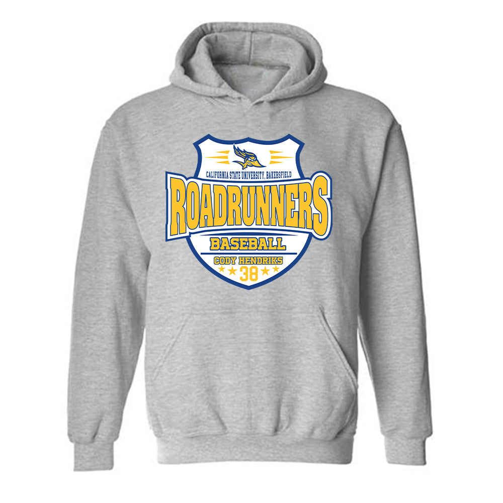 CSU Bakersfield - NCAA Baseball : Cody Hendriks - Hooded Sweatshirt Classic Shersey