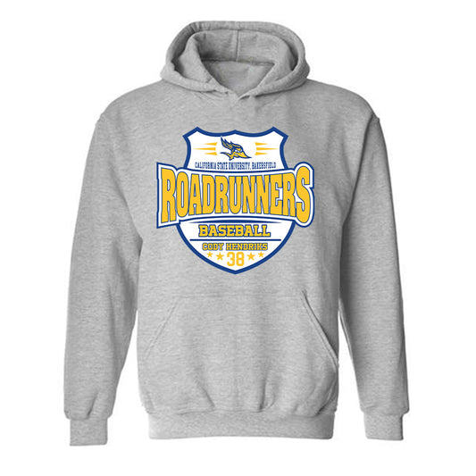 CSU Bakersfield - NCAA Baseball : Cody Hendriks - Hooded Sweatshirt Classic Shersey