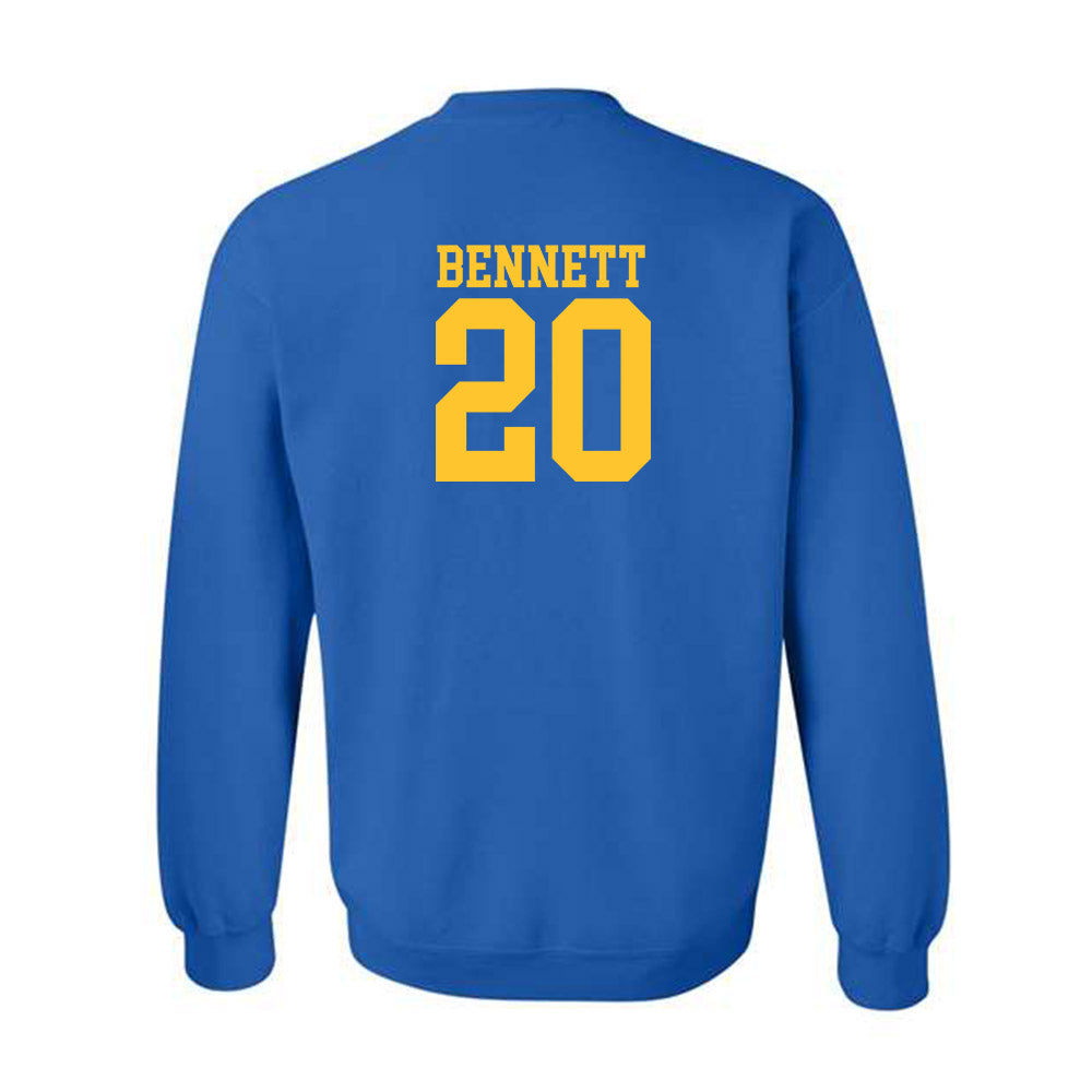 CSU Bakersfield - NCAA Baseball : Elgin Bennett - Classic Shersey Crewneck Sweatshirt-1