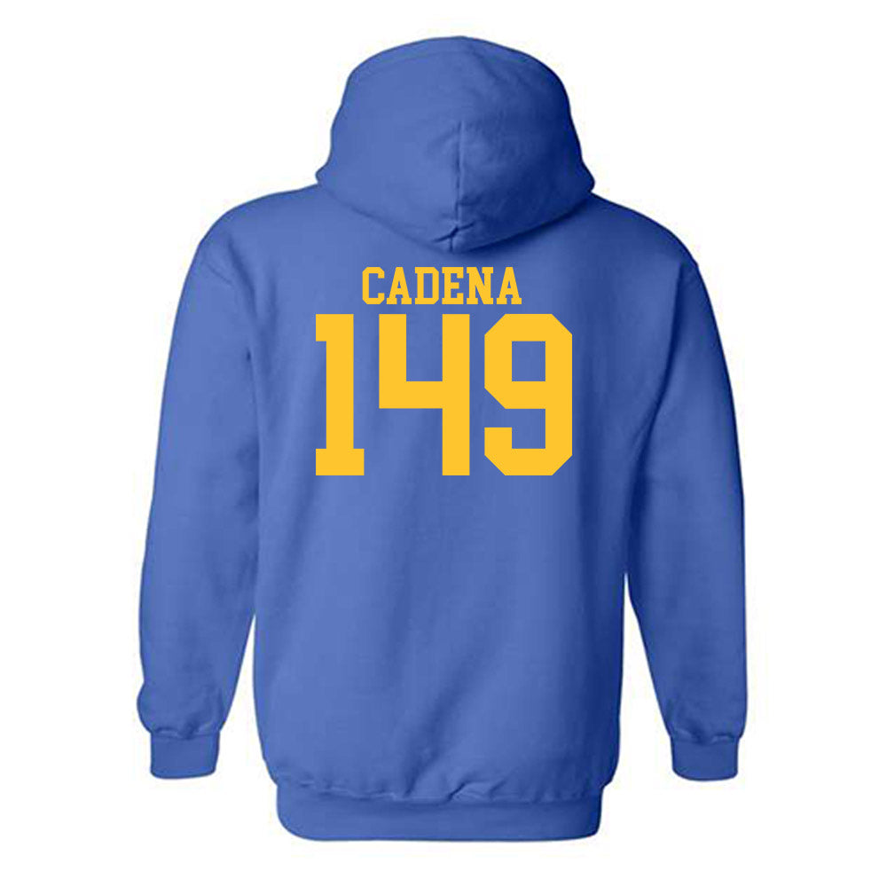 CSU Bakersfield - NCAA Wrestling : Kaileb Cadena - Classic Shersey Hooded Sweatshirt-1