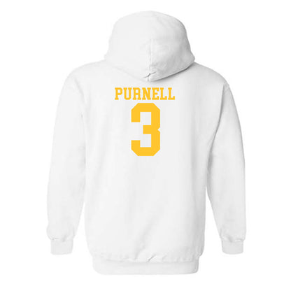 CSU Bakersfield - NCAA Men's Basketball : Dylan Purnell - Classic Shersey Hooded Sweatshirt-1